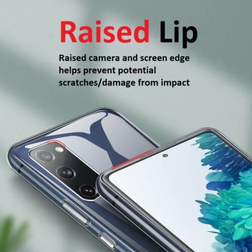 For Samsung Galaxy S20 FE - Clear Case Thin Soft TPU Transparent Cover