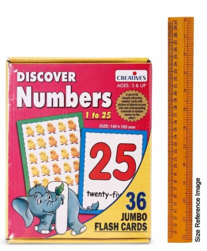 Creative Educational - Discover Numbers Flash Cards Book For Kids Xmas Gift