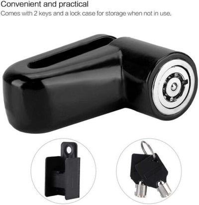 Heavy Duty Electric Scooter Lock Anti-theft Bicycle Disc Brakes Lock Bracket CA