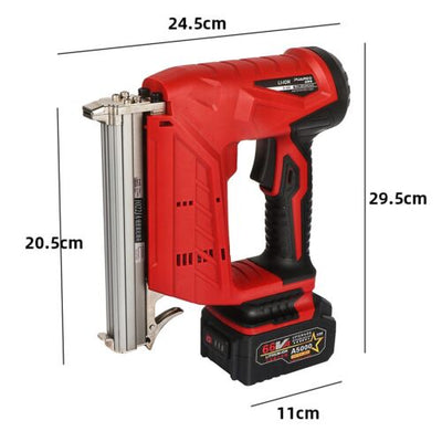 Electric Nail Gun Portable Rechargeable Tacker Stapler Power Tools For Furniture