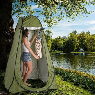 Pop Up Tent Shower Privacy Tent Camping Toilet Changing Room Shelter Portable