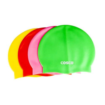 Silicone Bathing Swimming Cap Flexible Lightweight Hat For Keep Hair DryCA