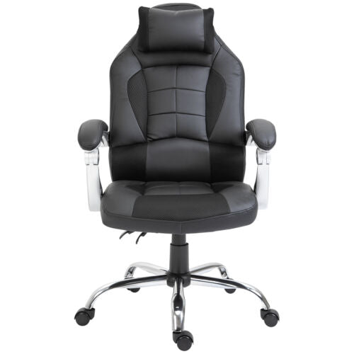 Office Chair Ergonomic Executive Swivel Racing Style Recliner Gaming Chair Black