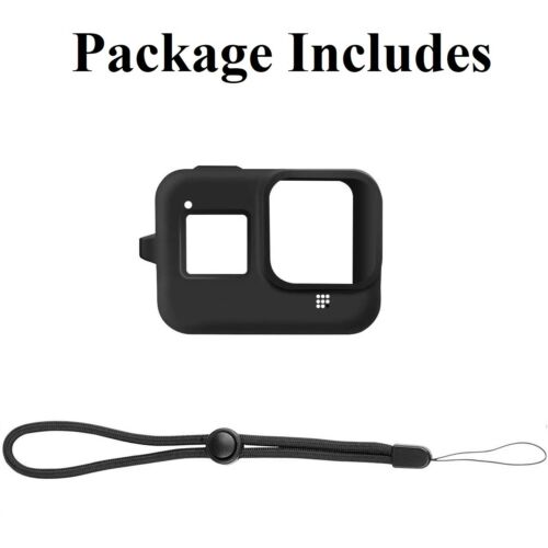 For GoPro Hero 8 Case - Silicone Rubber Sleeve Protective Housing Frame Cover