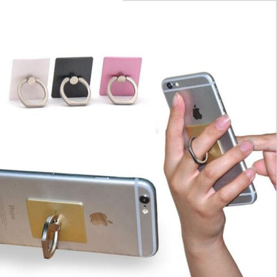 360° Finger Ring Smartphone Stand Holder For iPhone 5 6 7 8 X Samsung S7 S8 S9