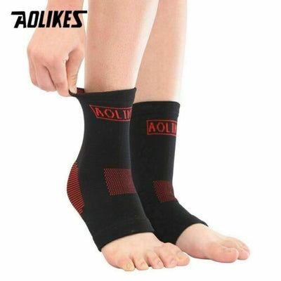 1Pair Sports protective gear football Ankle support Running Fitness Brace Nylon