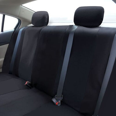 title" content="5 PCS Full Car Seat Cover Set Fits Faux Leather Interior w/Headrest Covers CA"