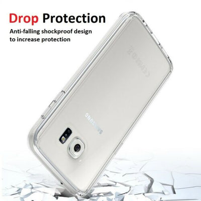 Premium Clear  Case Back Cover For Samsung Galaxy S7 & Galaxy S7 Edge