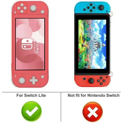 For Nintendo Switch Lite Case - Clear Soft TPU Silicone Transparent Back Cover