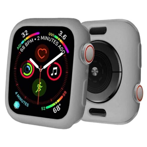 Apple Watch Case Silicone Lightweight Slim Soft Cover For Series 1 2 3 4 5 6 SE