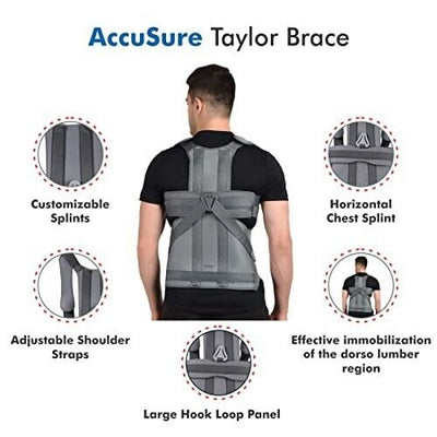 Heavy Duty Lift Lumbar Lower Back Waist Support Belt Brace Suspenders for Work