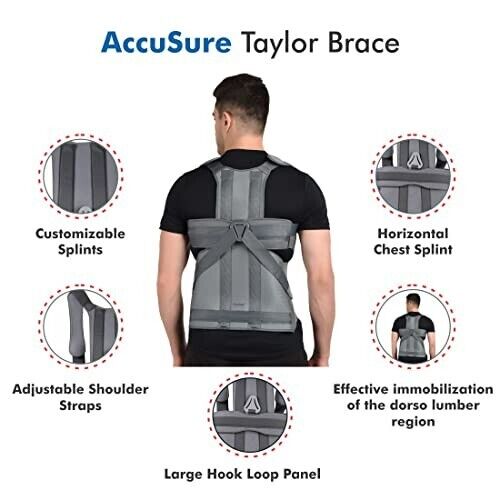 Heavy Duty Lift Lumbar Lower Back Waist Support Belt Brace Suspenders for Work