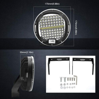 title" content="2 PCS 300W LED Work Light Bar Spot Beam Offroad Driving Headlamp For Jeep Boat"