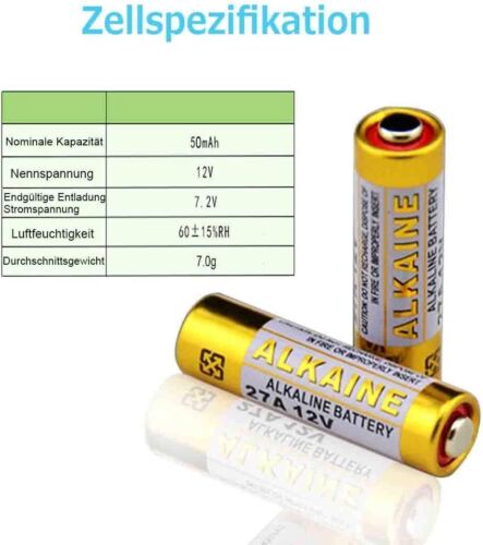Super A23 Battery E23A A23 L1028 3V Alkaline Cell Button Batteries 10 Pcs
