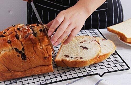 Stainless Steel Bread Knife Big Serration Kitchen Tool Essential handle Knife