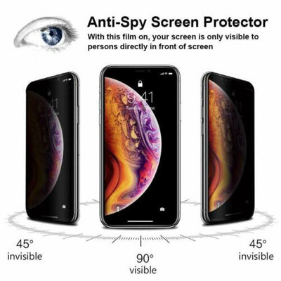 Privacy Anti-Spy Tempered Glass Screen Protector for iPhone XR / iPhone 11