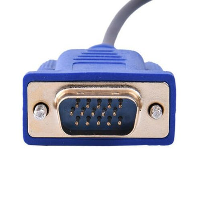 6ft 1080p HDMI Male to VGA Male Adapter Converter Cable 15 Pin For PC HDTV DVD