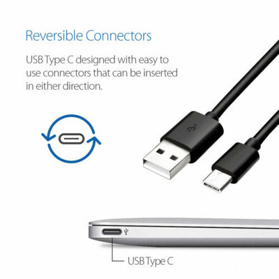 USB Type C 3.1 Cable Data Sync Charging For Samsung A5 2017 S9 S20 FE LG Velvet