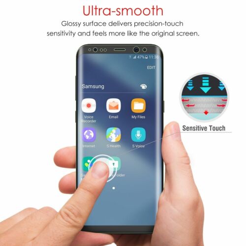 Curved Screen Protector For Samsung Galaxy S21 Ultra S20 Plus S10 S9 S8 S7 Edge