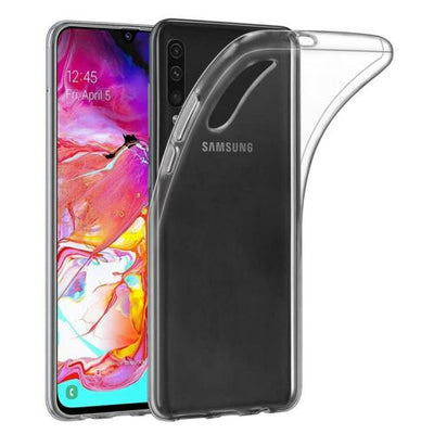 For Samsung Galaxy A70 A50 A30 A20 Case Clear Thin Soft TPU Silicone Back Cover