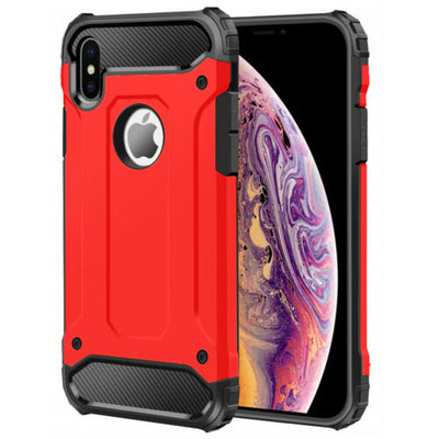 Heavy Duty Dual Layer Shockproof Hard Armor Case Cover For iPhone X / XS Max