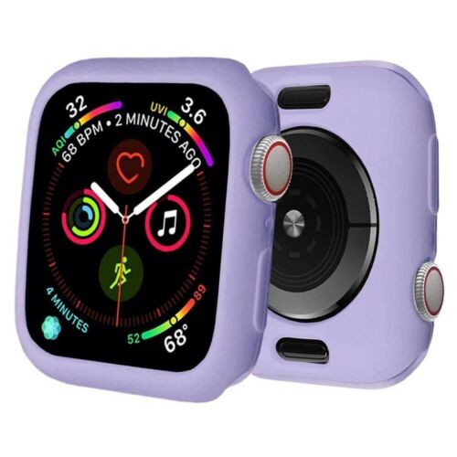 Apple Watch Case Silicone Lightweight Slim Soft Cover For Series 1 2 3 4 5 6 SE