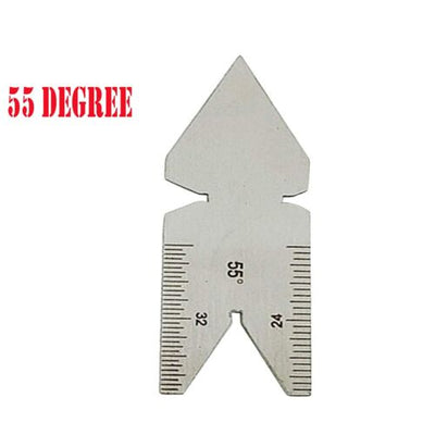 120/55 degree Metric Screw Thread Pitch Gauge Center Gauge Measuring Tools