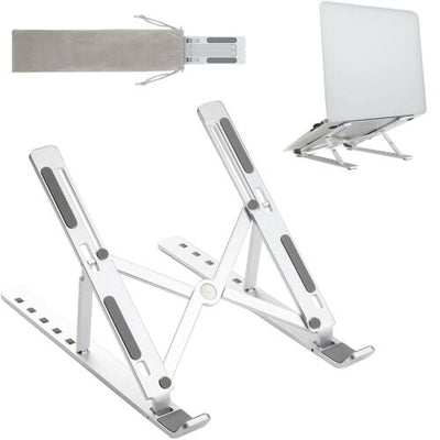 Adjustable Metal Portable Laptop Stand Holder Mount For Macbook iPad Laptop