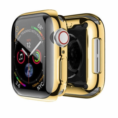 Apple Watch Case 360 Electroplate + Screen Protector For Series 1 2 3 4 5 6 SE