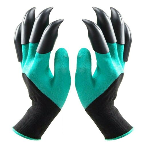 Garden Gloves with Claws for Digging Planting Gardening ABS Tool for Home Pot