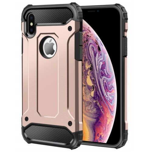 Heavy Duty Dual Layer Shockproof Hard Armor Case Cover For iPhone X / XS Max