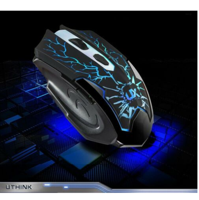 USB Gaming Keyboard and Mouse Set Kit for PC Multimedia Gamer Computer CA