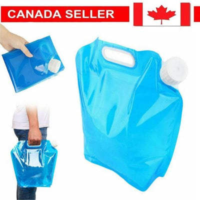 5L Water Tank Outdoor Water Bags Foldable for Camping Hiking Picnic Drinking BBQ