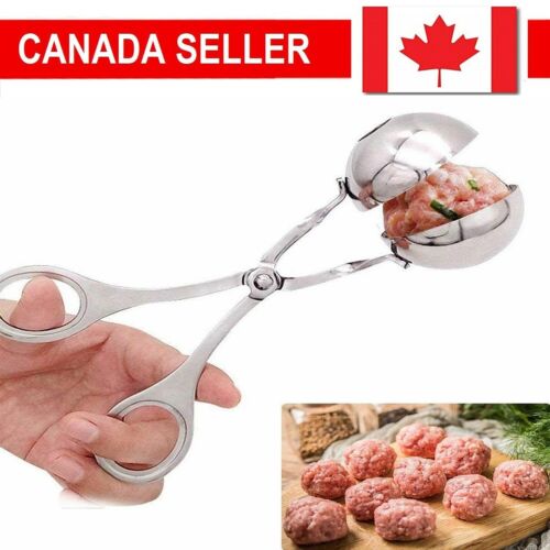 Meat Baller Maker Non Stick Spoon Thick For Kitchen Stainless Steel Mold CA