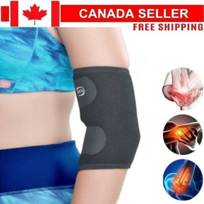 Elbow Sleeve Brace Wrap Adjustable Support Arm Arthritis Tendonitis Pain Relief