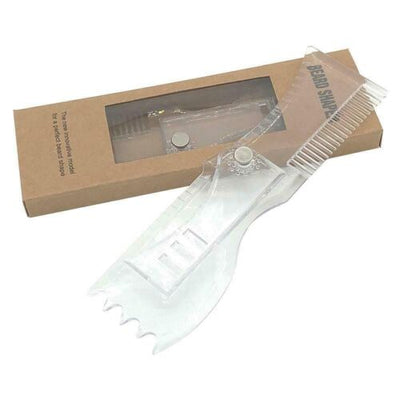 Trimming Comb Men Beard  Shaping Tool Styling Template Shaper Stencil Symmetry