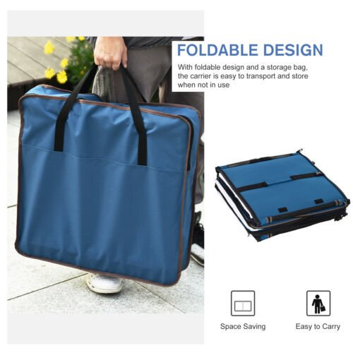 Large Portable Double Cat Pet Carrier Kennel Bag Oxford Travel Car Seat 842525114844