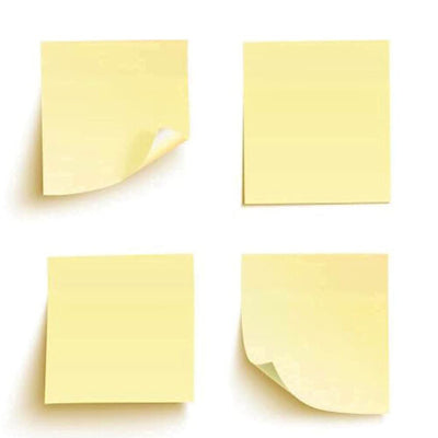 Sheet Sticky Notes Page Maker Office Tabs Sticker Pad Stationary Bookmaker