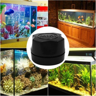 Fish Tank Brush Magnetic Brush Clean Glass Rub Algae Scraper Aquarium Cleaner K