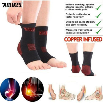 1Pair Sports protective gear football Ankle support Running Fitness Brace Nylon