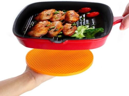 Silicone Pot Holders Trivets Mat For Pots and Pans Kitchen Heat Resistant Pads