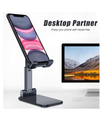 Universal Mobile Phone Tablet Adjustable Desktop Stand Anti-slip Lazy Bracket K