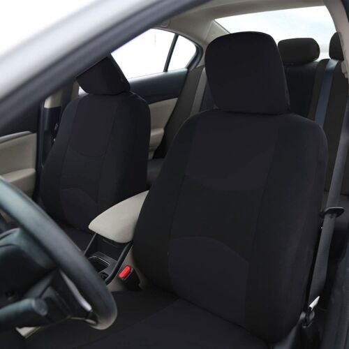 title" content="5 PCS Full Car Seat Cover Set Fits Faux Leather Interior w/Headrest Covers CA"