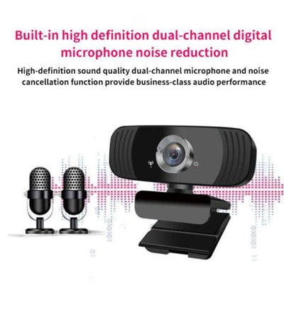 1080P USB 2.0 Webcam Full HD For Laptop &amp; PC Desktop Web Camera with Microphone