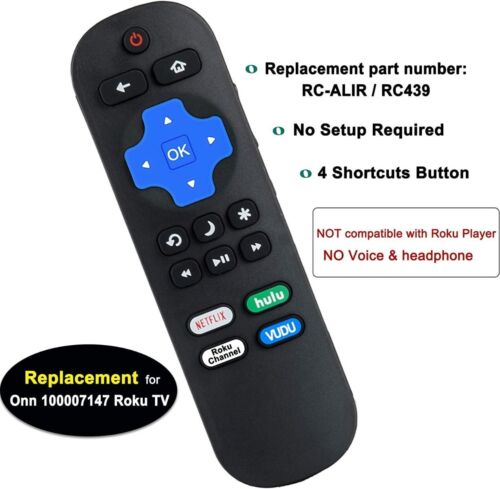 TV Replacement Smart Remote Control Compatible with Hisense TV (All models)