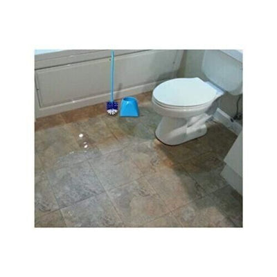 No-Slip and Soft Trendy Toilet Brush With Holder Flexible For Bathroom Hygienic