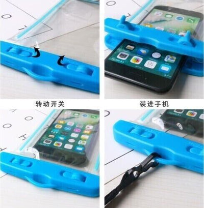 Underwater Pouch Waterproof Bag Dry Case Cover For Samsung  Cell Phone