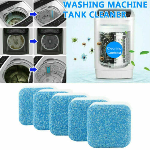 12PCS Multi-functional Washing Machine Tub Bomb Cleaner Effervescent Tablets CA