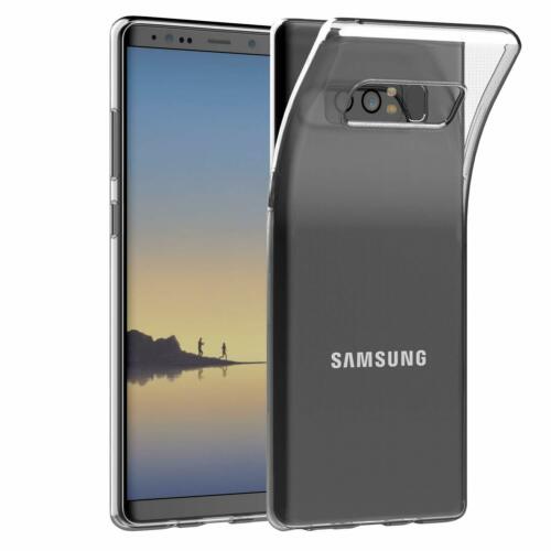 For Samsung Galaxy Note 8 Case - Clear Gel Ultra Thin Soft TPU Transparent Cover