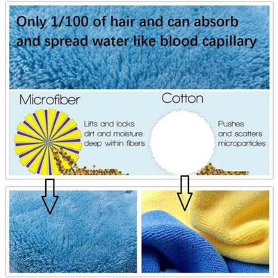 Microfiber Hair Towel Wrap Quick Dry Hair Magic Drying Turban Wrap Hat Cap Bath